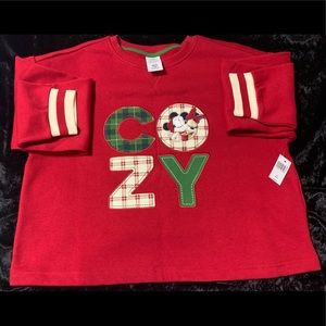 Cozy Mickey and Minnie Holiday Sweater